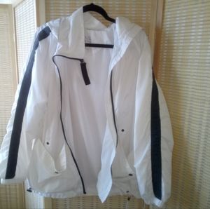 *LAST CHANCE* White Michael Kors Rain Jacket